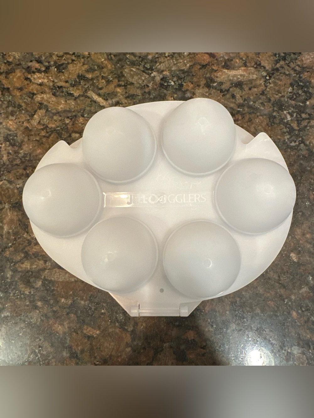 Vintage Jello Jiggler Oval Hinged Easter Egg Molds Gelatin Party Shots